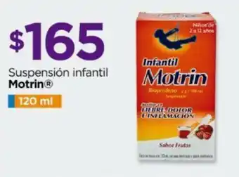 Suspensión infantil Motrin 120 ml