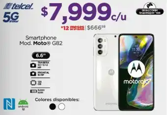 Chedraui Smartphone Mod. Moto G82 oferta