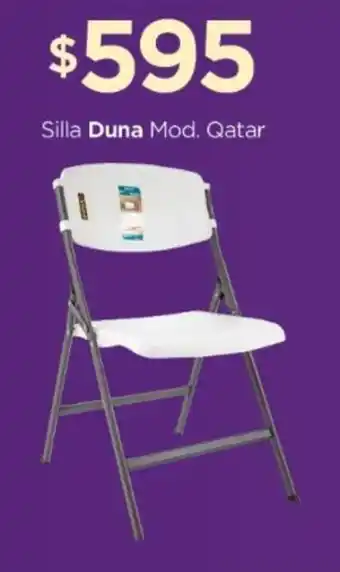 Chedraui Silla Duna Mod. Qatar oferta
