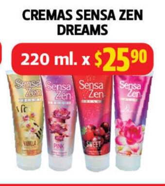 Farmacias Guadalajara Cremas Sensa Zen Dreams 220ml oferta