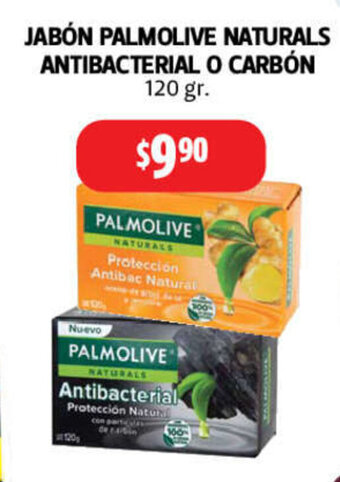 Farmacias Guadalajara Jabon Palmolive Naturals Antibacterial O Carbon 120 gr oferta
