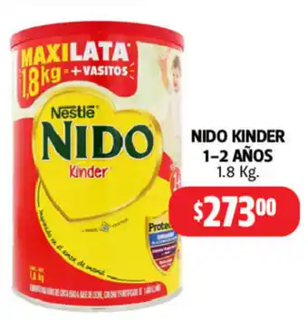 Farmacias Guadalajara Nido Kinder 1-2 Años 1.8kg oferta