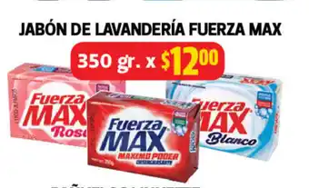 Farmacias Guadalajara Jabon de Lavanderia Fuerza Max 350gr oferta