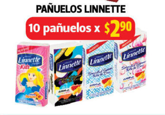 Farmacias Guadalajara Pañuelos Linnette 10 pañuelos oferta