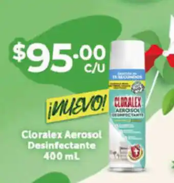 Farmacias Guadalajara Cloralex Aerosol Desinfectante 400mL oferta