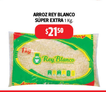 Farmacias Guadalajara Arroz Rey Blanco Super Extra 1kg oferta