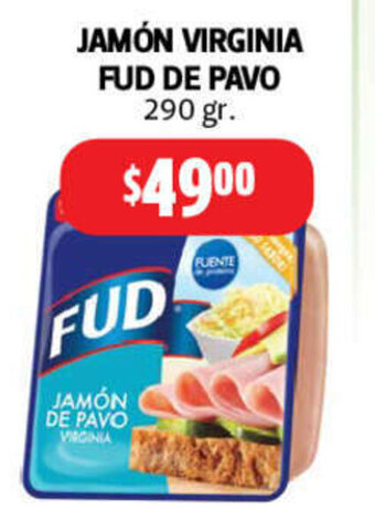 Jamon Virginia Fud De Pavo 290 gr