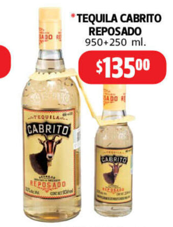 Tequilla Cabrito Reposado 950+250ml