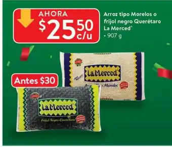 Arroz Tipo Morelos o Frijol Negro Queretaro La Merced 907g