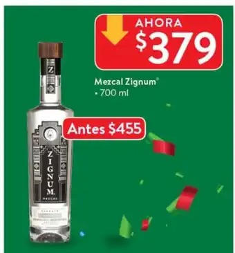 Mezcal Zignum 700ml