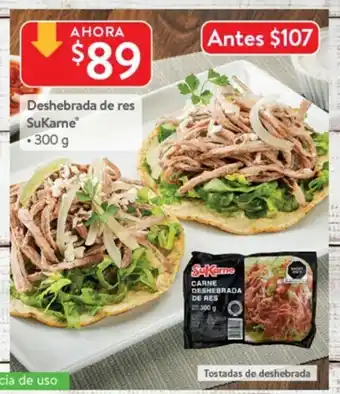 Walmart Deshebrada de Res Sukarne 300g oferta
