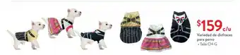 Walmart Variedad de disfraces para perro - Talla CH-G oferta