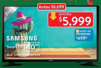 Walmart Samsung Smart TV 40" - Mod. UN40N5200AFXZX oferta