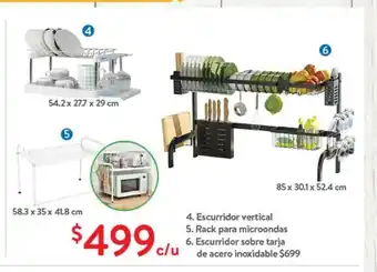 Walmart Escurridor Vertical / Rack para Microondas oferta