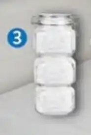 Walmart Contenedores Apilables de vidro 3 pzas de 700ml oferta