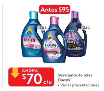 Walmart Suavizante de telas Downy oferta