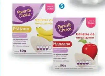 Walmart Galletas de arroz Parent's Choice 50g oferta