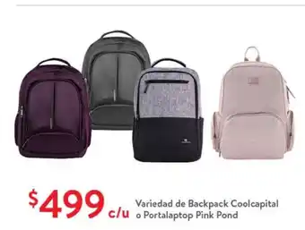 Variedad de backpack Coolcapital o Portalaptop Pink Pond