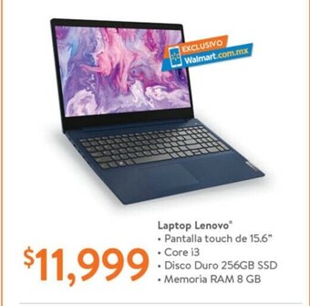 Walmart Laptop Lenovo oferta