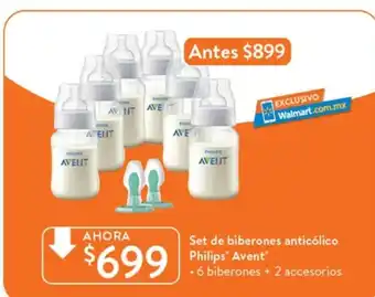 Set de biberones anticolico Philips Avent