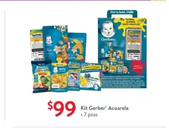 Walmart Kit Gerber Acuarela oferta