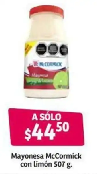 Soriana Híper Mayonesa McCornmick con Limón 507g oferta