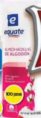 Bodega Aurrerá Equate Almohadillas de Algodon oferta