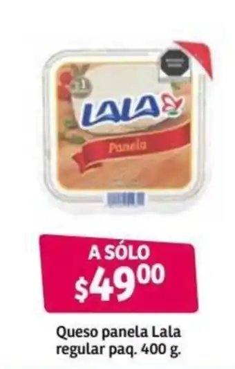 Soriana Híper Queso Panela Lala Regular Paq. 400g oferta
