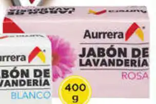 Bodega Aurrerá Aurrera Jabón de Lavanderia Rosa 400g oferta