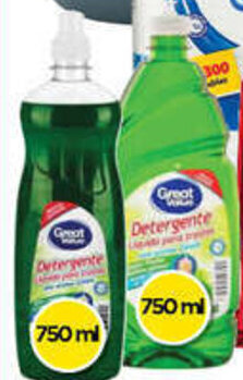 Bodega Aurrerá Great Value Detergente 750ml oferta