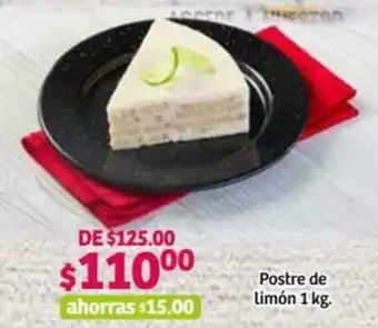 Soriana Híper Postre de Limón 1kg oferta