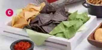 Soriana Híper Variedad de Totopos  en Bolsa (Natural, Azul, Nopal, Queso Nacho o Fuego Intenso) oferta