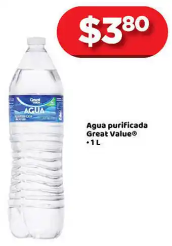Bodega Aurrerá Agua Purificada 1L oferta