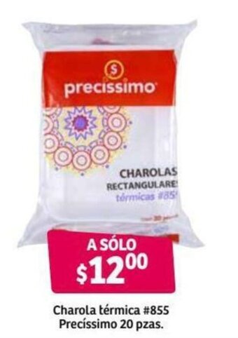 Charola Térmica #855 Precíssimo 20 pzas