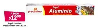 Soriana Híper Papel Aluminio Precíssimo de 7mx30cm oferta