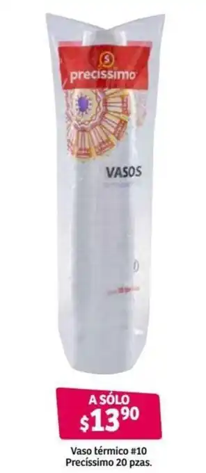Vaso Térmico #10 Precíssimo 20 pzas