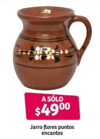 Jarro Flores Puntos Encantos