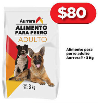 Bodega Aurrerá Alimento para Perro Adulto Aurrera 3kg oferta