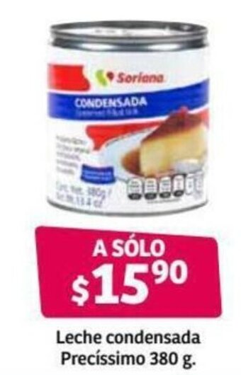 Soriana Híper Leche Condensada Precíssimo 380g oferta