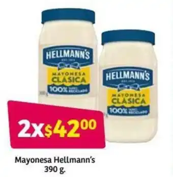 Soriana Híper Mayonesa Hellmann's 390g oferta
