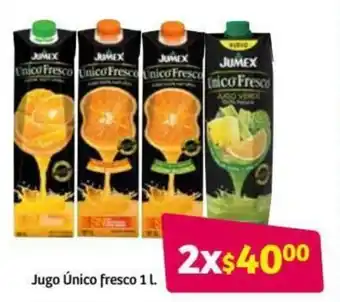 Soriana Híper Jugo Único Fresco 1L oferta