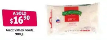 Soriana Híper Arroz Valley Foods 900g oferta