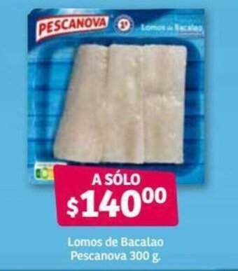 Soriana Híper Lomos de Bacalao Pescanova 300g oferta