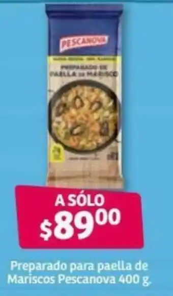 Soriana Híper Preparado para Paella de Mariscos Pescanova 400g oferta