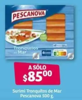 Soriana Híper Surimi Troquitos de Mar Pescanova 500g oferta