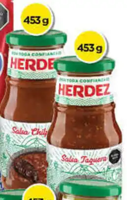 Bodega Aurrerá Herdez Salsa Taquera 453g oferta