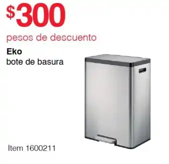 Costco Eko bote de basura oferta
