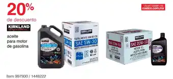 Costco KIRKLAND aceite para motor de gasolina oferta