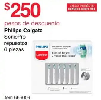 Costco Philips-Colgate Sonic Pro repuestos 6 piezas oferta
