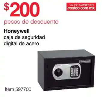 Honeywell caja de seguridad digital de acero